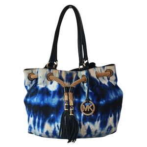 Michael Kors Tie Dyed Marina Gathered Tote Shoulder Bag